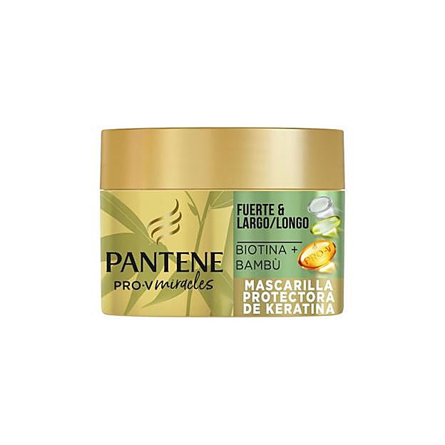 Mascarilla protectora de keratina de Pantene.