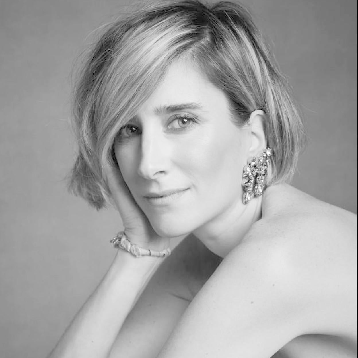 Un retrato de Ane Ibarzabal con su look de las Campanadas.