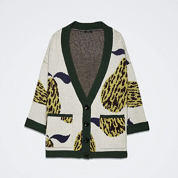 Así es el cárdigan de Parfois.