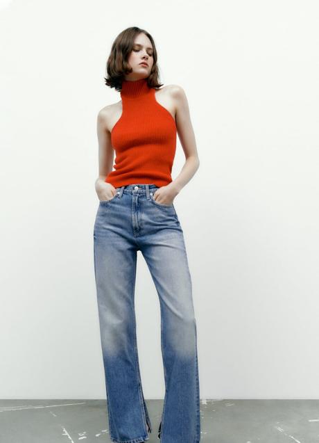 Imagen - Vaqueros de tiro alto de Zara, 19,99€.