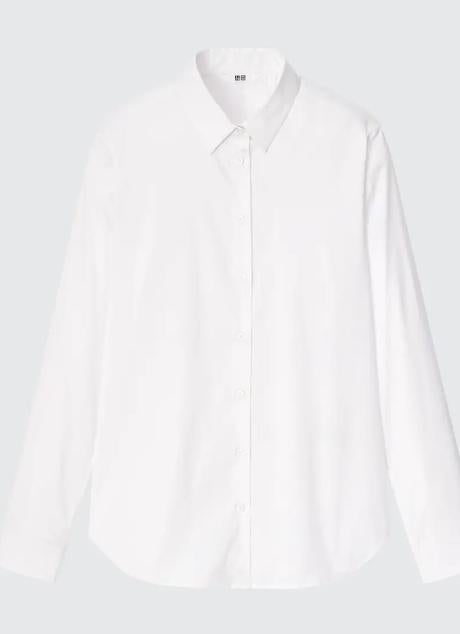 Imagen - Camisa blanca de Uniqlo. Foto: Uniqlo.