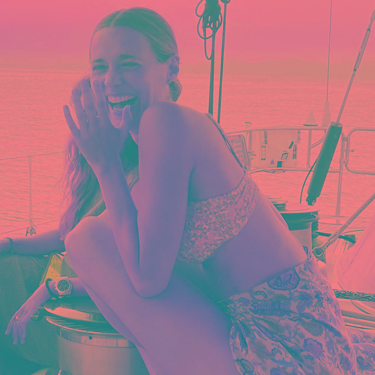 Claudia Osborne ha cambiado su residencia habitual en Madrid por una nueva vida en Australia, junto a su marido, José Entrecanales, y su hija de siete meses, Micaela. 