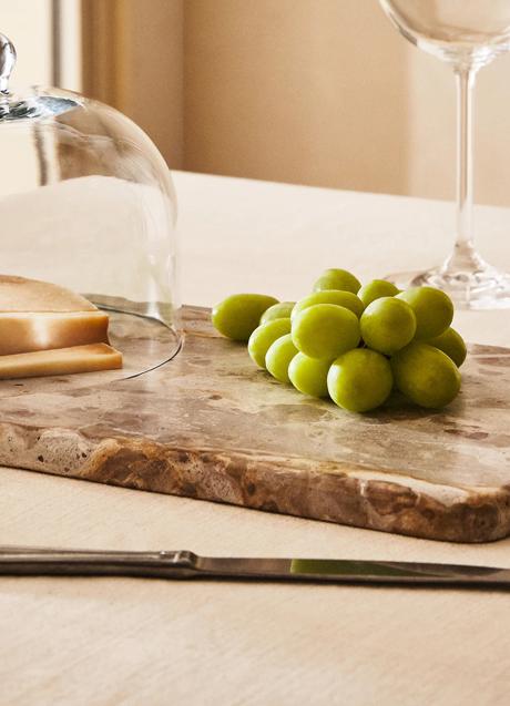 Imagen - Fuente de mármol y campana de cristal