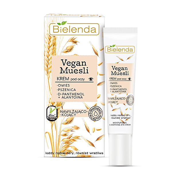 D-pantenol Vegan Muesli Eye Cream de Bielenda.