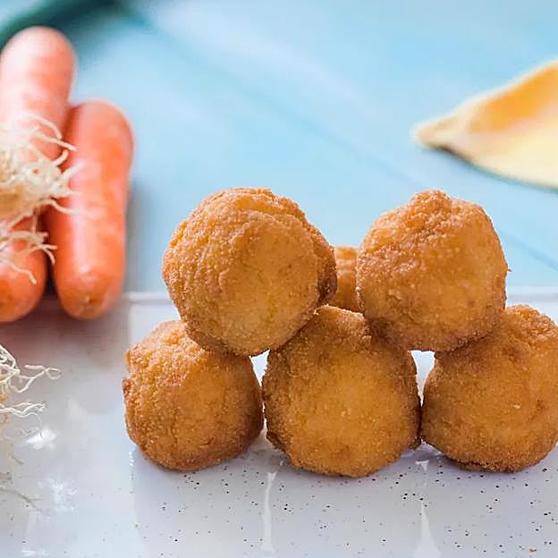Las verduras también pueden ser un relleno para las croquetas.