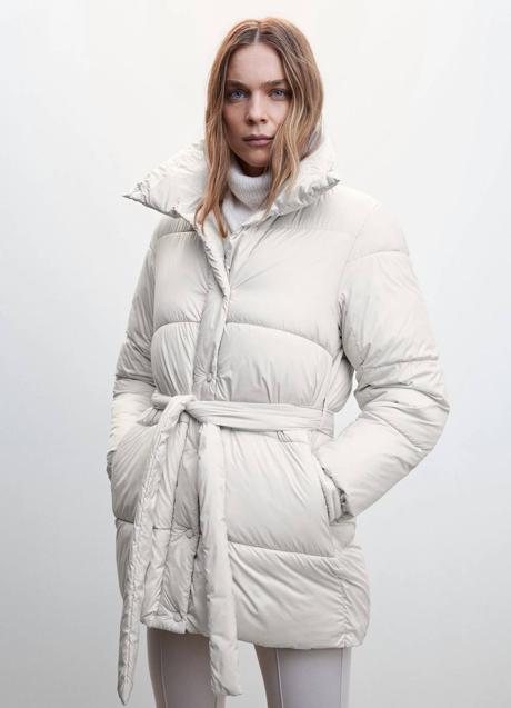 Imagen - Anorak corto acolchado con cinturón