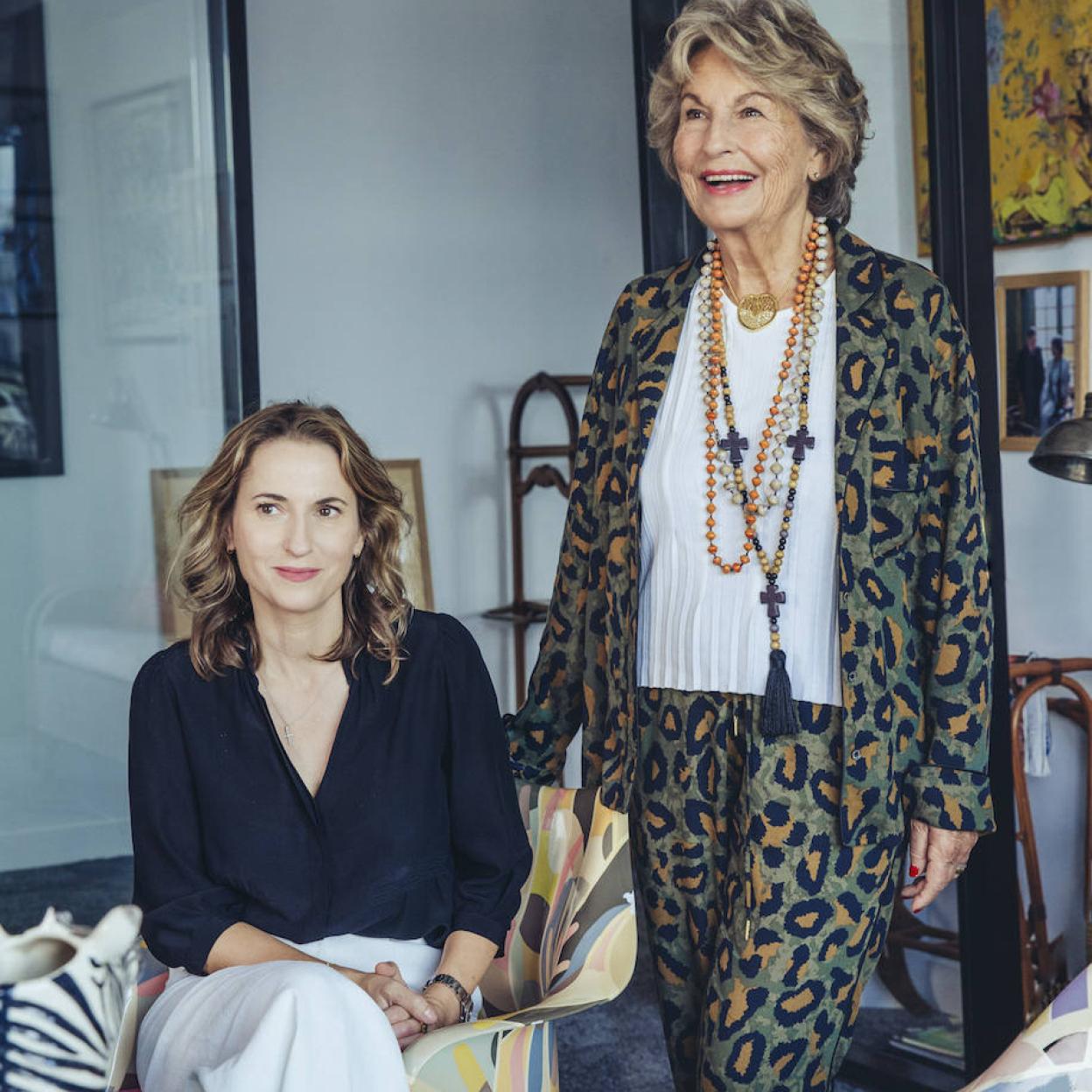 RETRATO DE ISABELLE y CHRISTINE D´ORNANO