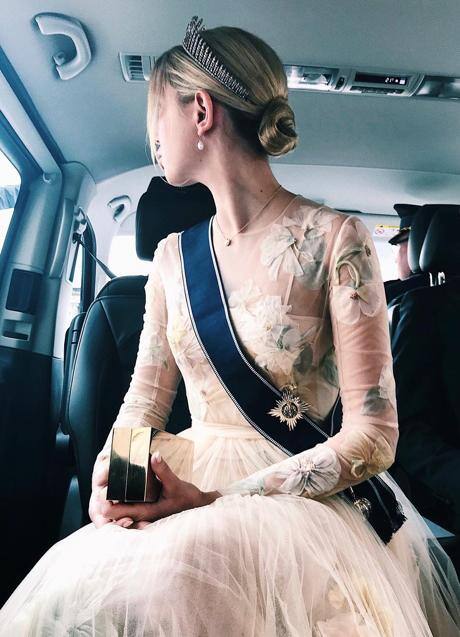 Imagen - Olympia de Grecia con la tiara de los Miller. Foto: Instagram @olympiagreece