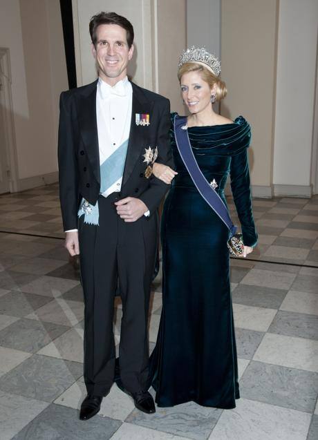 Imagen - Marie-Chantal Miller con la tiara de la reina Sofía de Grecia.