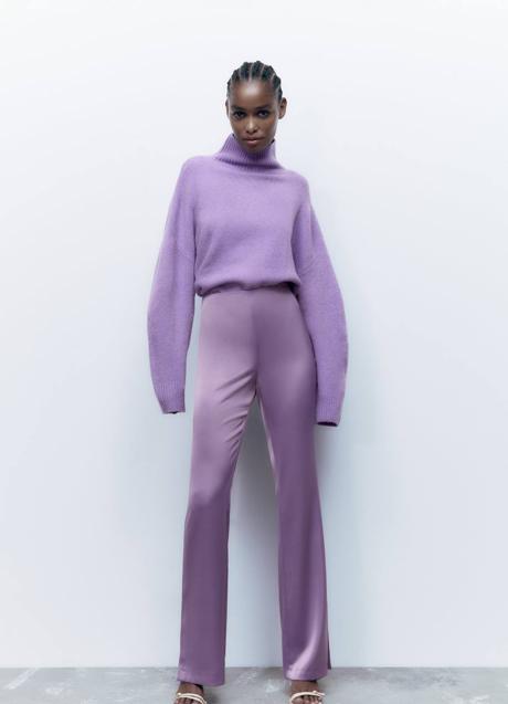 Imagen - Pantalón flare satinado