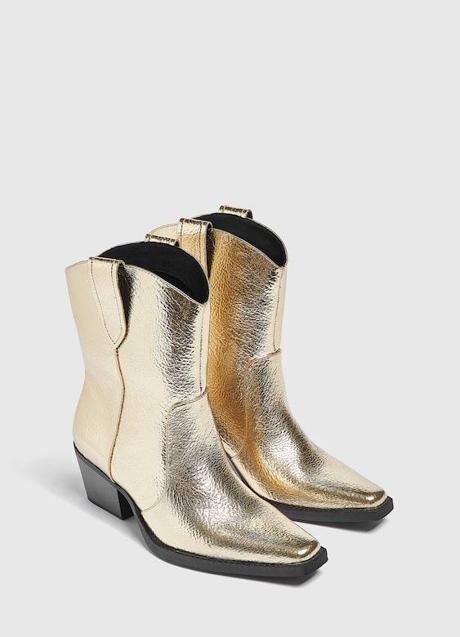 Imagen - Botas cowboy metalizadas