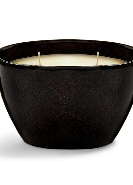 Imagen - Vela en recipiente negro ovalado de cerámica/Primark Home