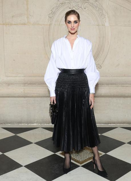 Imagen - Chiara Ferragni con total look de Dior. Foto: Dior.