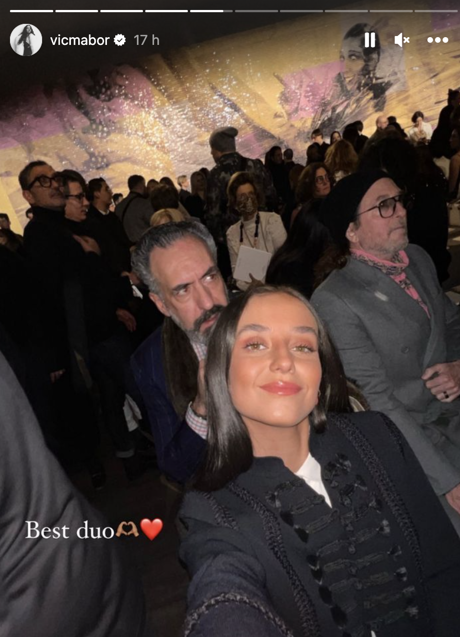 Imagen - Victoria Federica y Jaime de Marichalar en el desfile de Dior. Foto: @vicmabor.