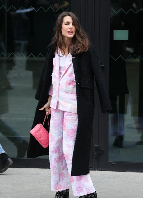 Imagen - Carlota Casiraghi con conjunto de tweed de Chanel. Foto: Gtres.