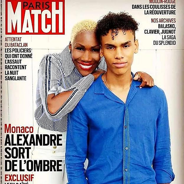 Portada de Nicole Coste con el hijo que tiene en común con Alberto de Mónaco, Alexandre Grimaldi Coste