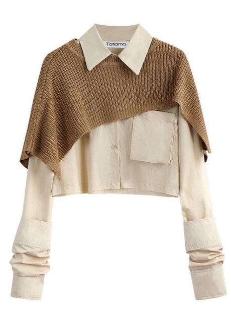 Imagen - Camisa camila deconstruida de Tatiama, 78€.