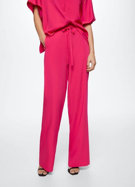 Imagen - Pantalón fluido fucsia