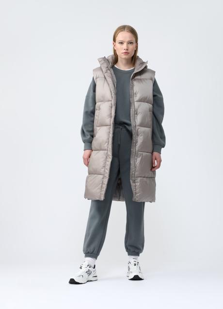 Imagen - Chaleco acolchado en gris de Lefties. Foto: Lefties. 