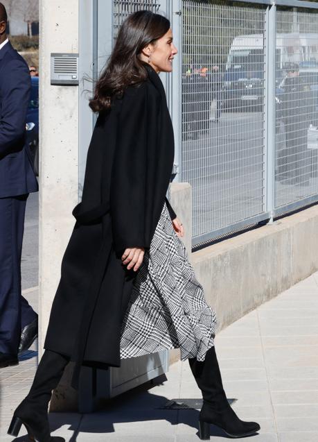 Imagen - La reina Letizia con botas altas en negro. Foto: Gtres.