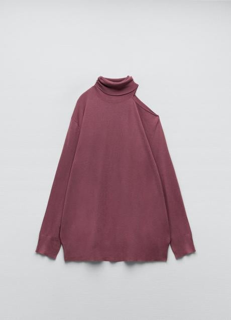 Imagen - Jersey de punto fino de Zara. Foto: Zara.