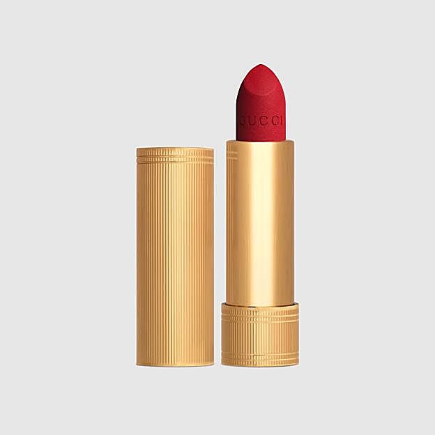 Barra de labios Goldie Red de Gucci.