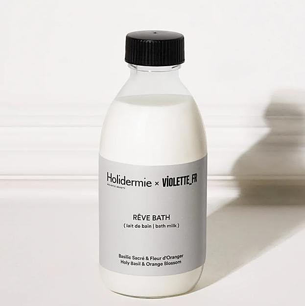 Suero de baño de leche Rêve Bath de Violette_FR x Holidermie.