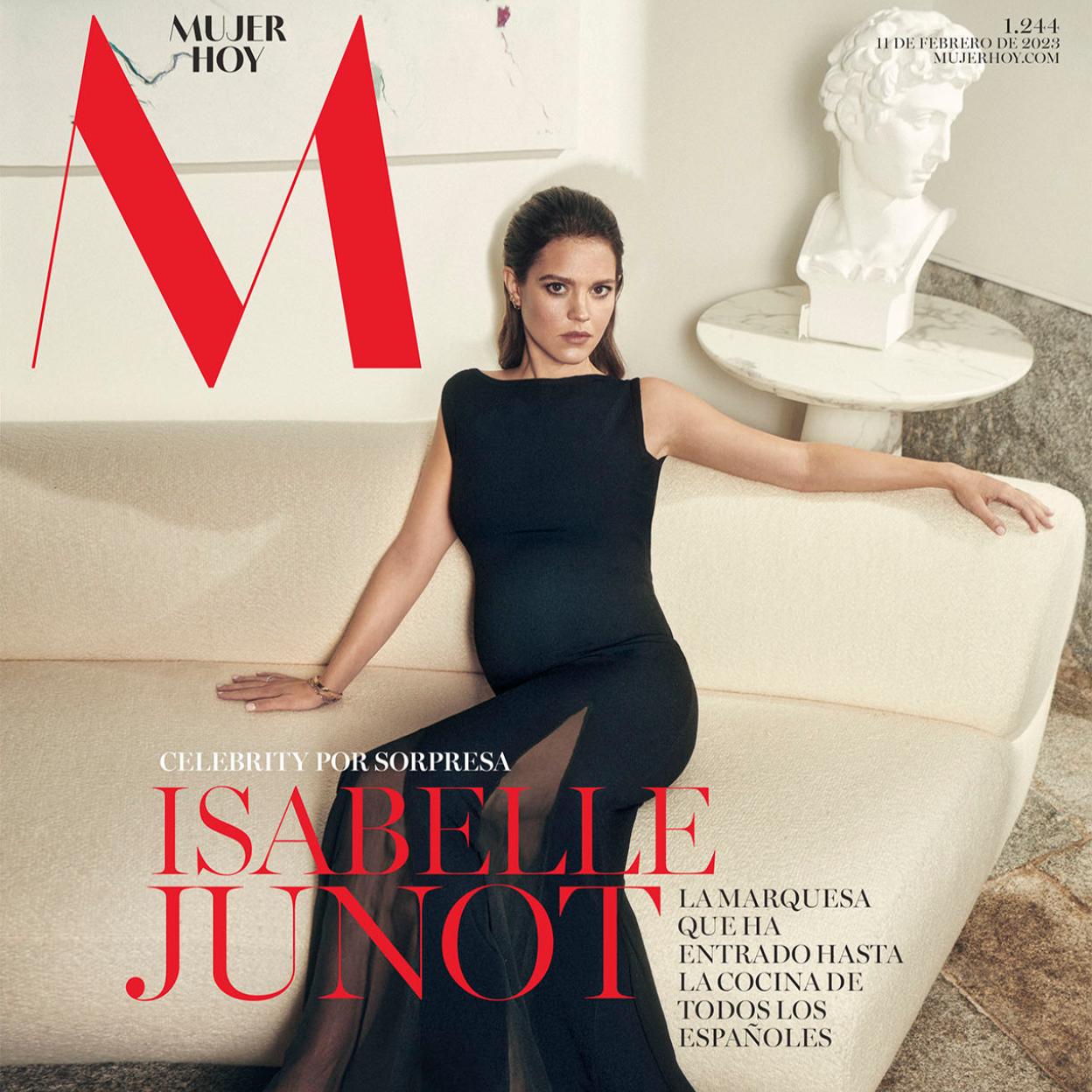 Isabelle Junot, protagonista de la portada de Mujerhoy.