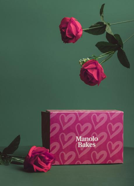 Imagen - Manolo Bakes ha rediseñado las cajas de sus Manolitos con motivo de San Valentín. /MANOLO BAKES