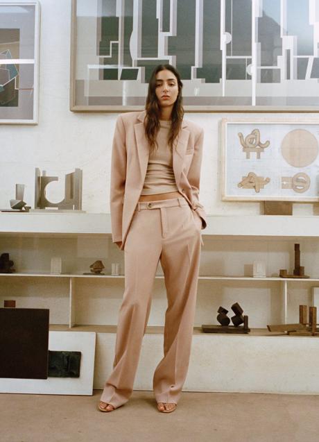 Imagen - Pantalón recto de traje de Mango (69,99 euros)