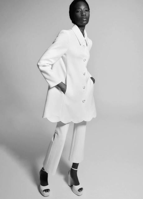 Imagen - Abrigo retro con festoneados