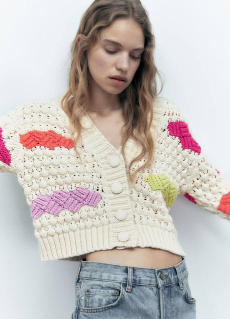 Imagen - Chaqueta de punto color block