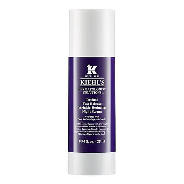 Sérum antiedad con retinol de Kiehl's.
