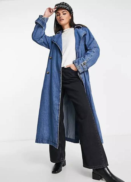 Imagen - Trench denim cruzado de Asos