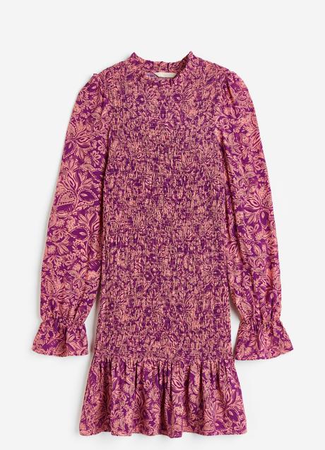 Imagen - Vestido con nido de abeja de H&M (49,99 euros)
