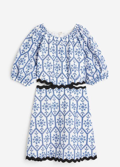 Imagen - Vestido con bordado inglés de H&M (59,99 euros)