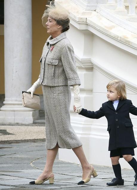 Imagen - Carolina de Mónaco con los zapatos de Chanel.