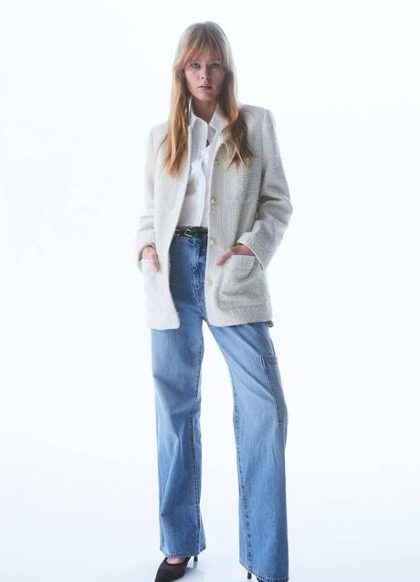 Imagen - Levita de bouclé crema