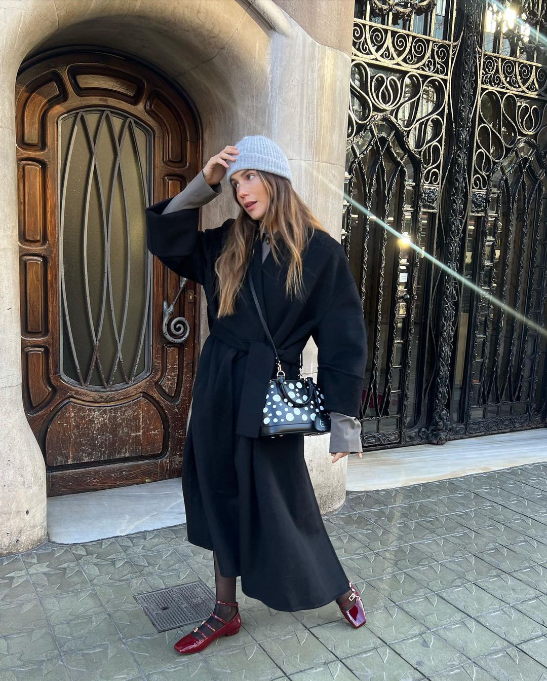 La influencer Belen Hostalet con Mary Jane.