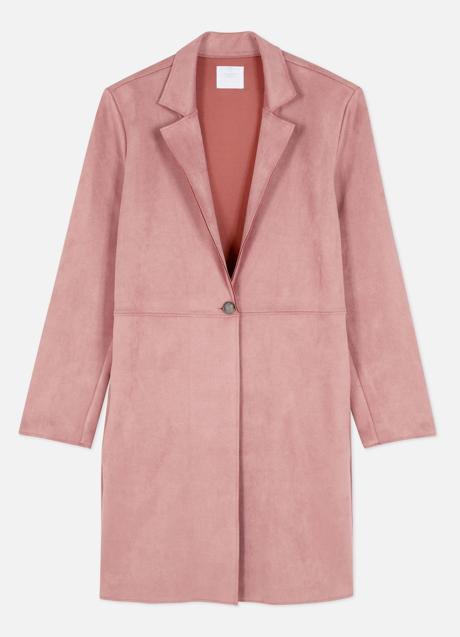 Imagen - Abrigo de antelina rosa (20 euros)