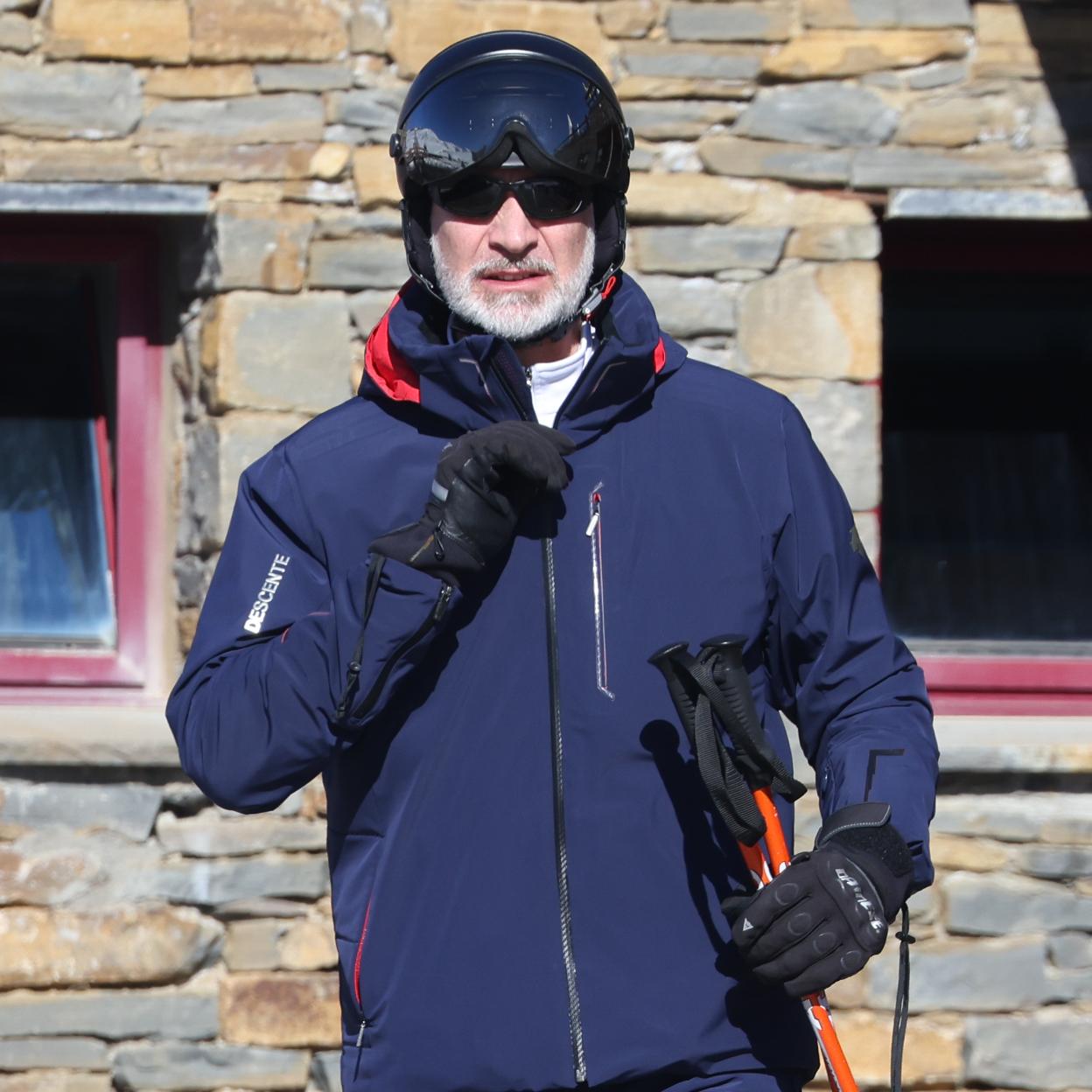 El rey Felipe VI pasó el fin de semana en Baqueira Beret, la estación de esquí favorita de la familia real que, sin embargo, el monarca no visitaba desde 2019. 