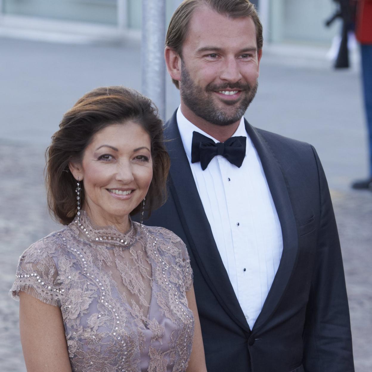 La condesa Alexandra y su segundo esposo Martin Jørgensen