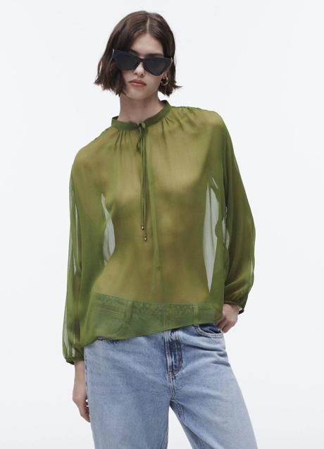Imagen - Blusa semitransparente relajada