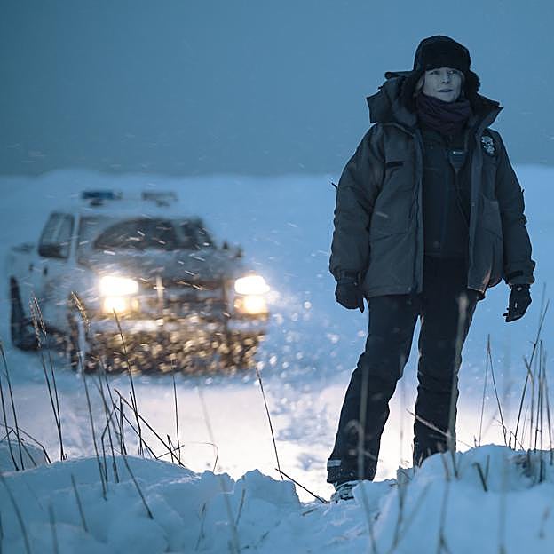 Jodie Foster interpreta a la detective Liz Danvers en True Detective: Night Country. 