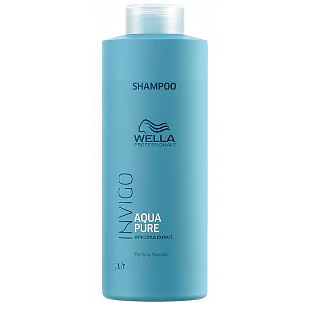 Invigo Aqua Pure Puryfing Champú de Wella.