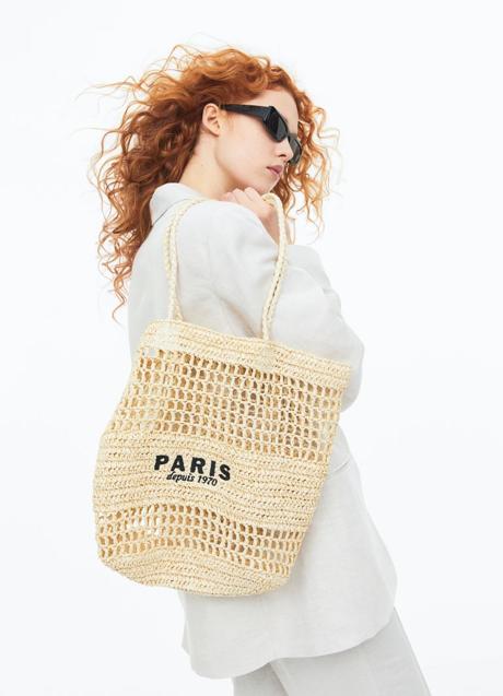 Imagen - Bolso de rafia de H&M. Foto: H&M