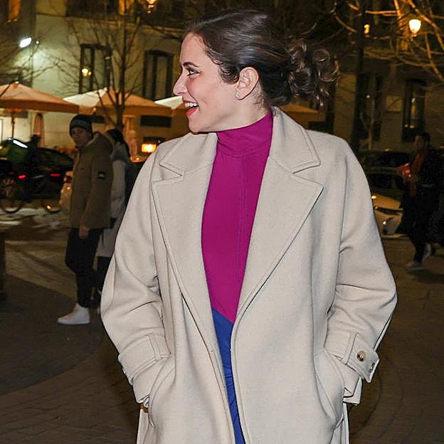 Isabel Díaz Ayuso, a su llegada a la celebración del cumpleaños de José María Aznar.