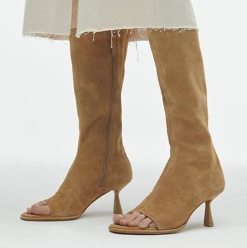 Imagen secundaria 1 - Las botas abiertas de Zara.