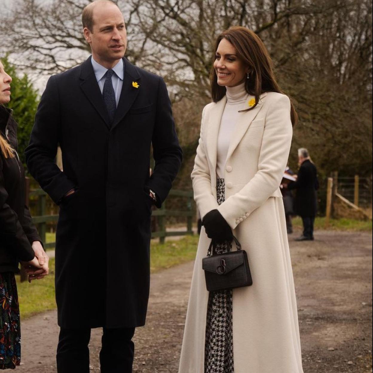 Los príncipes de Gales, Guillermo y Kate.