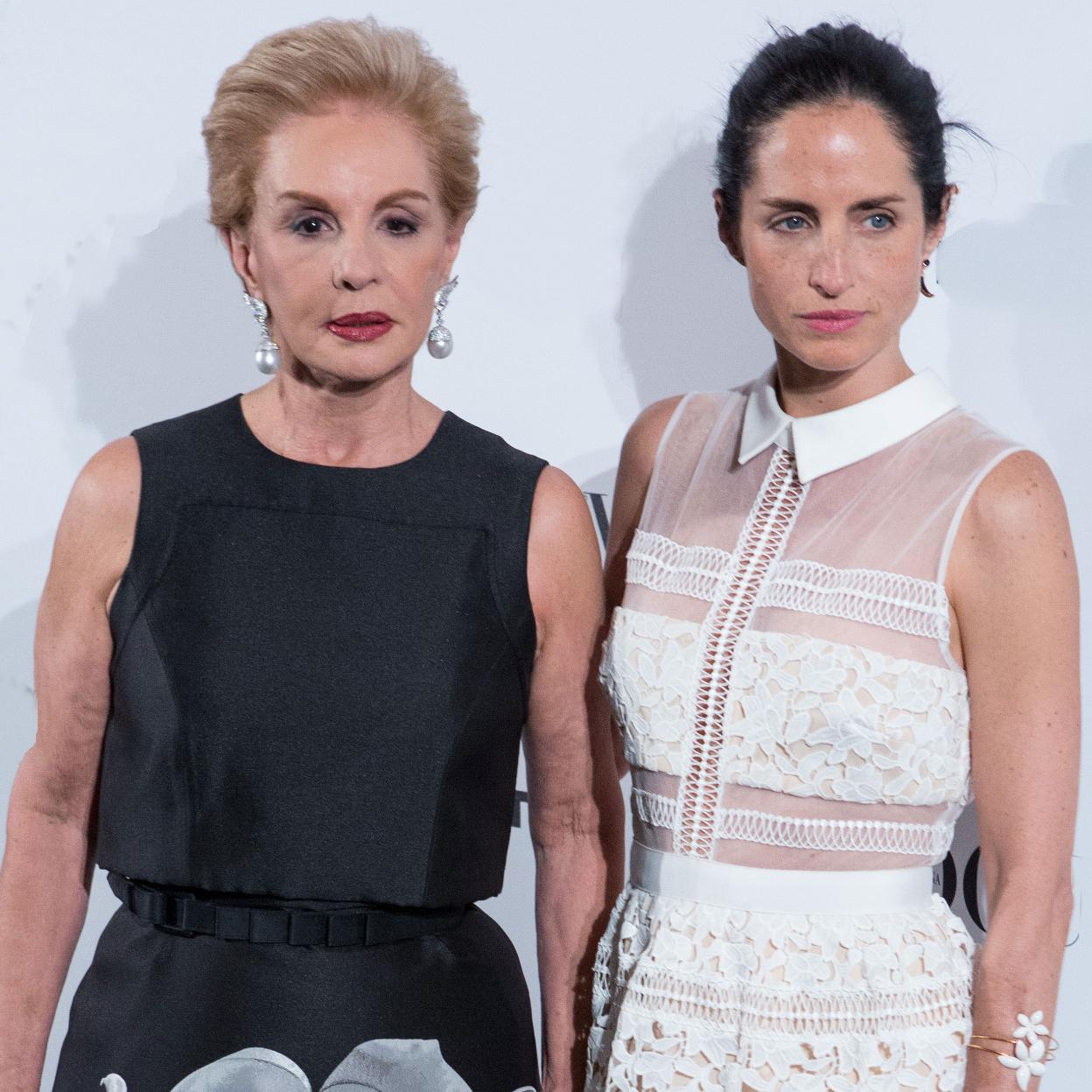 Carolina Adriana Herrera y su madre, Carolina Herrera.